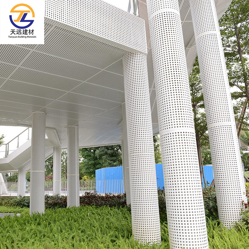 Weaterherproof ACP Sheet Cladding Aluminum Railing For Wall